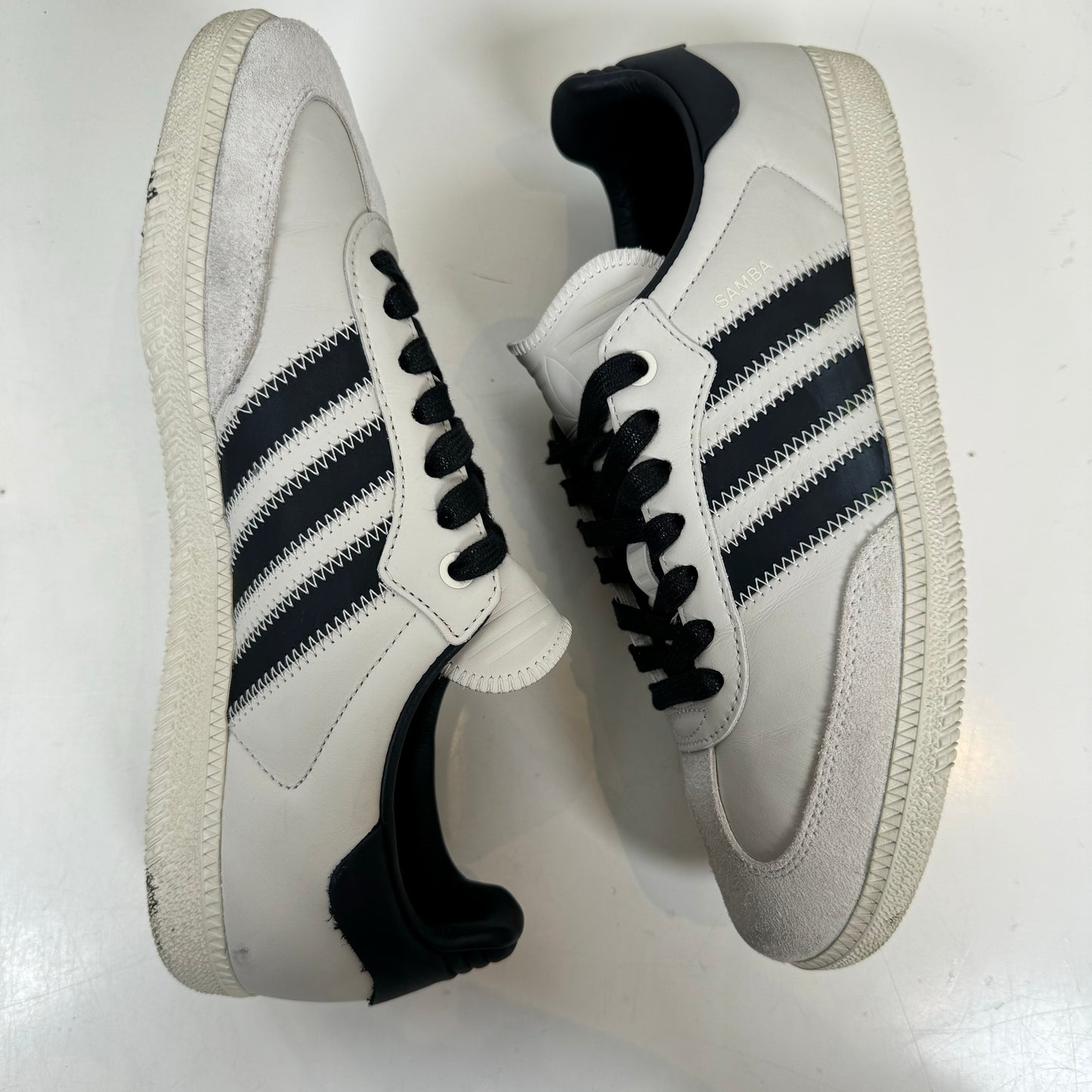 ID9065 adidas Samba Humanrace Core Black [USED] - 9.5 M (Used)