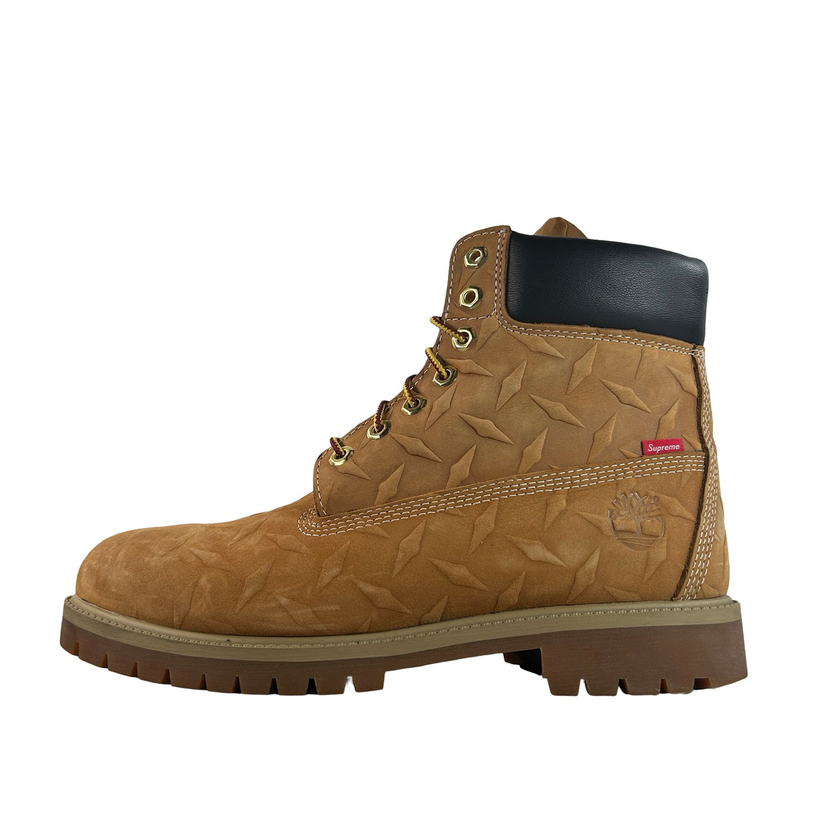 TB0A6DD4231 Timberland 6" Premium Waterproof Boot Supreme Diamond Plate Wheat (2026) [USED] - 9.5 M (Used)