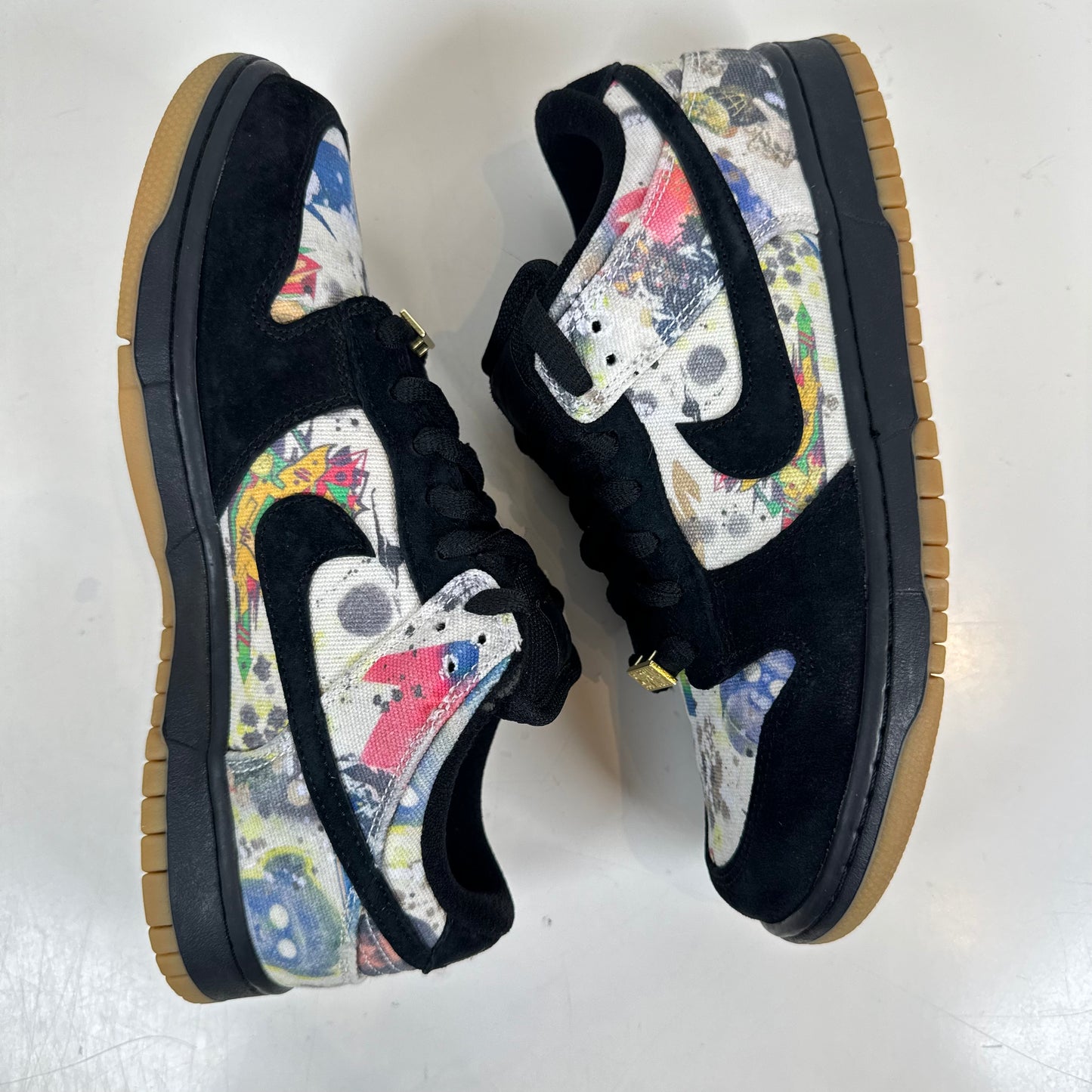 FD8778 001 Nike SB Dunk Low Supreme Rammellzee [USED] - 9 M (Used)