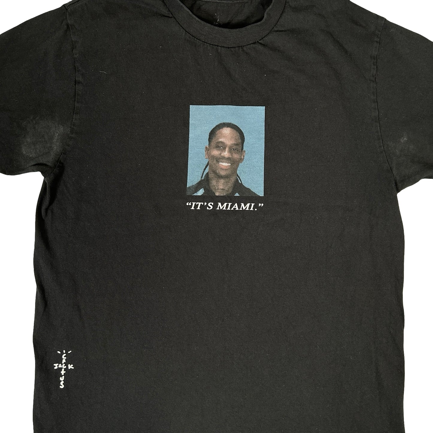Cactus Jack by Travis Scott Free The Rage II Tee Black [USED] - M (Used)