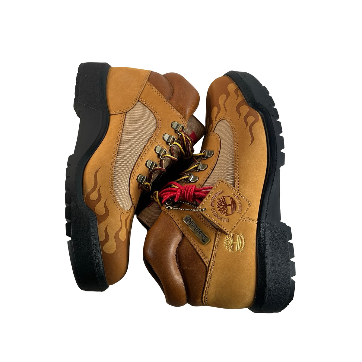 TB0A6DSW AEB Timberland Waterproof Field Boot Loso Flames Wheat
