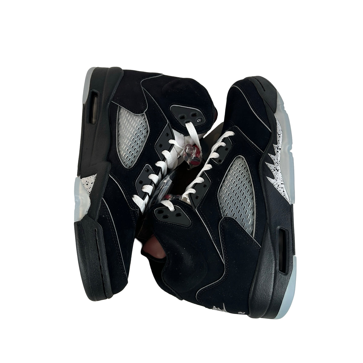 HF3975 001 Jordan 5 Retro OG Black Metallic Reimagined - 9.5 M (Yellowing)