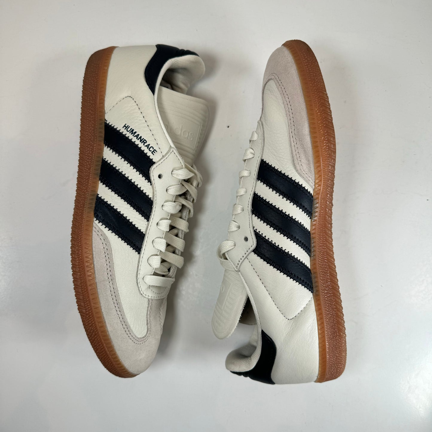 HP3383 adidas Samba Pharrell Humanrace White Night Grey [USED] - 8 M (Used)