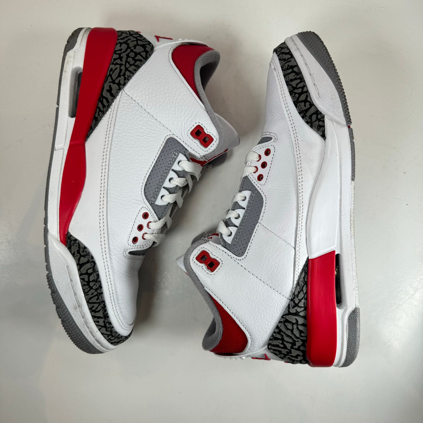 DN3707 160 Jordan 3 Retro Fire Red (2022) [USED] - 8 M (Used3)