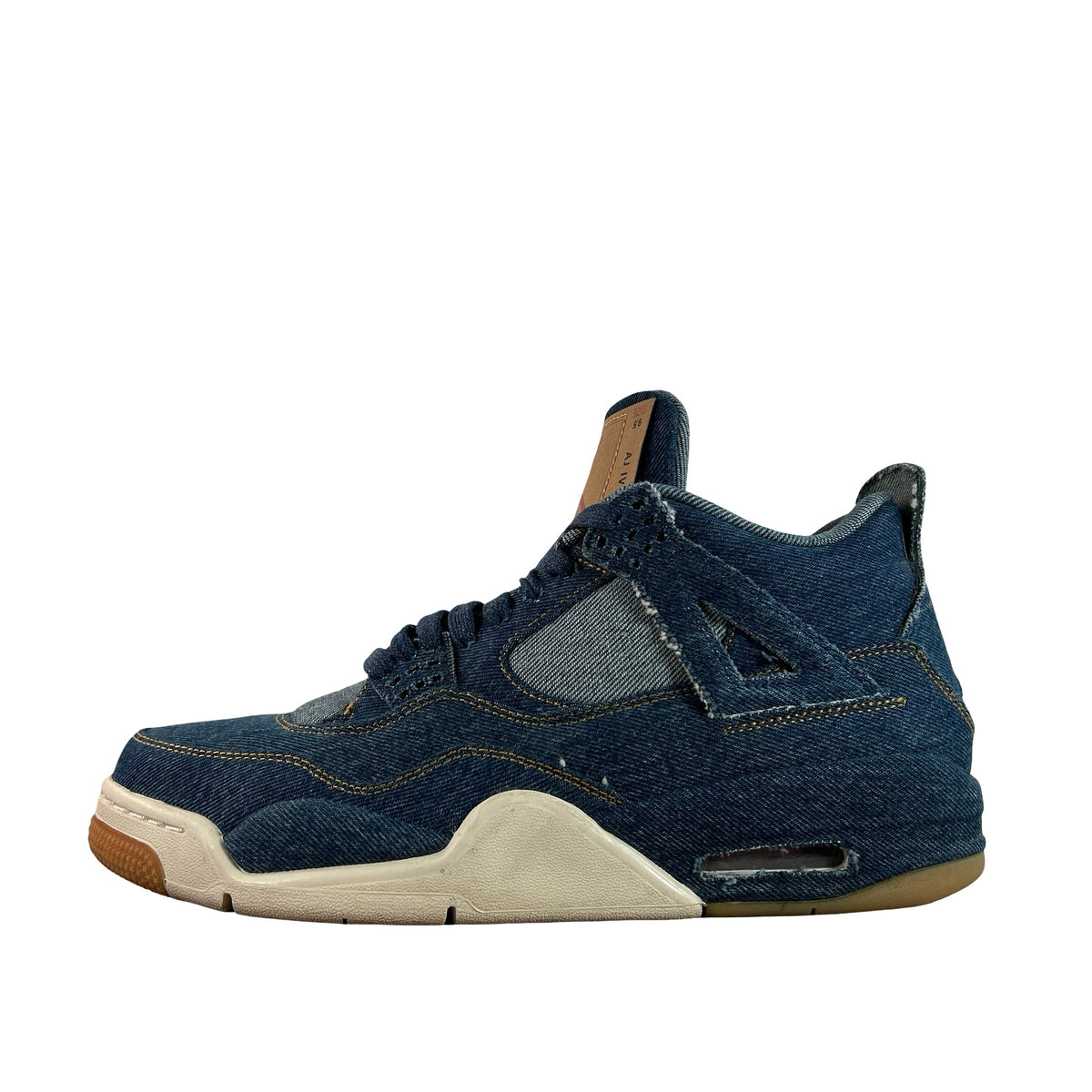AO2571 401  Jordan 4 Retro Levi's Denim (Tag With Levi's Logo) [USED] - 9.5 M (Used)