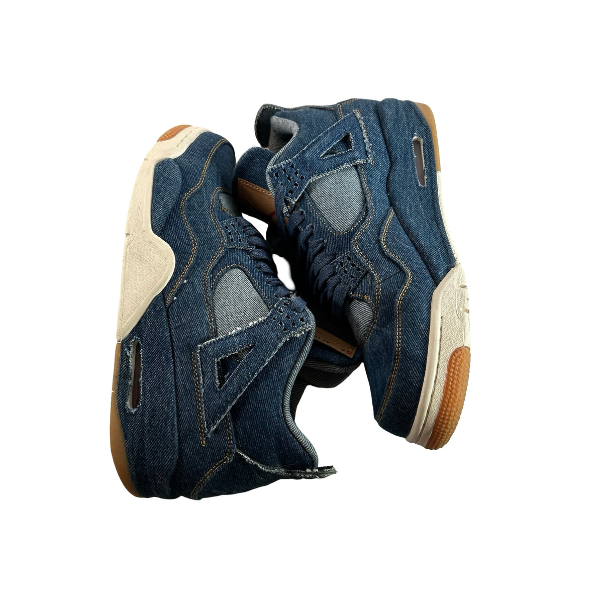 AO2571 401  Jordan 4 Retro Levi's Denim (Tag With Levi's Logo) [USED] - 9.5 M (Used)