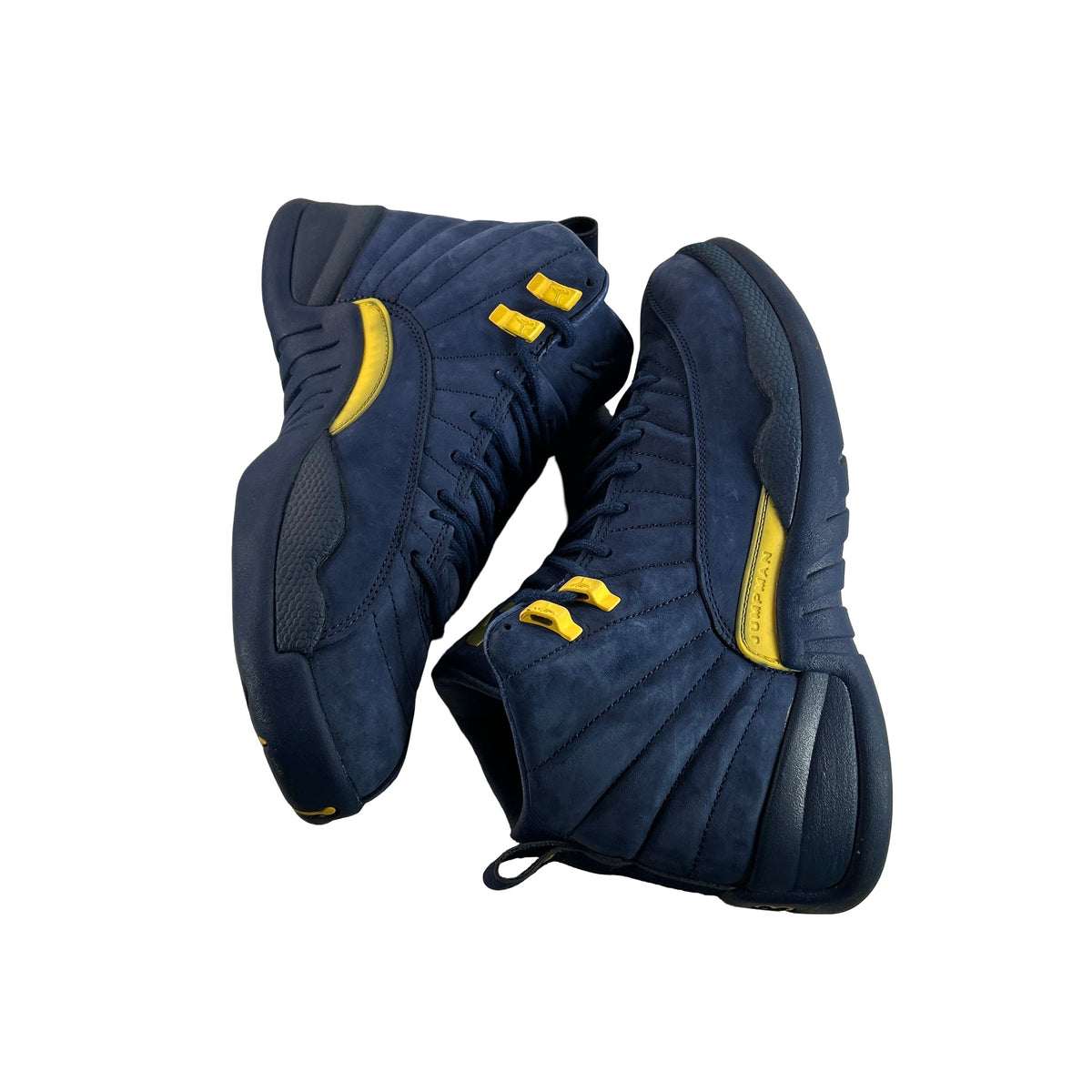 BQ3180 407 Jordan 12 Retro Michigan [USED] - 9.5 M (Used)