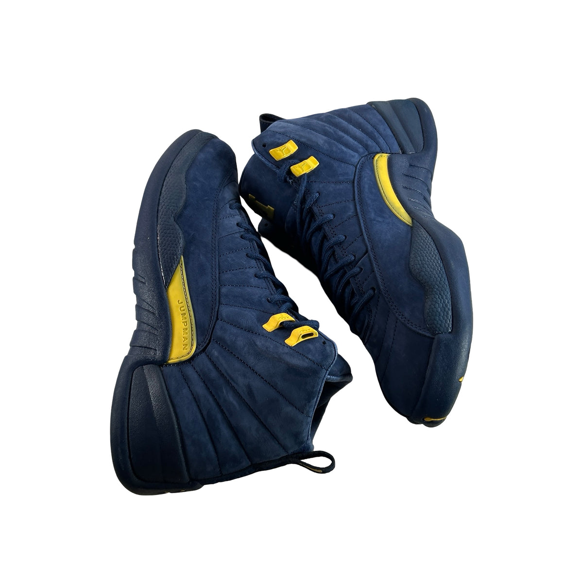 BQ3180 407 Jordan 12 Retro Michigan [USED] - 9.5 M (Used)