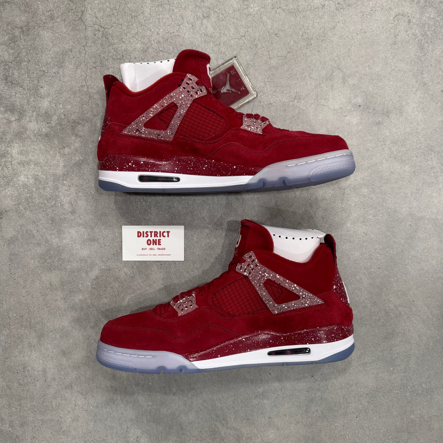 AJ4 904282 Jordan 4 Retro Oklahoma Sooners PE