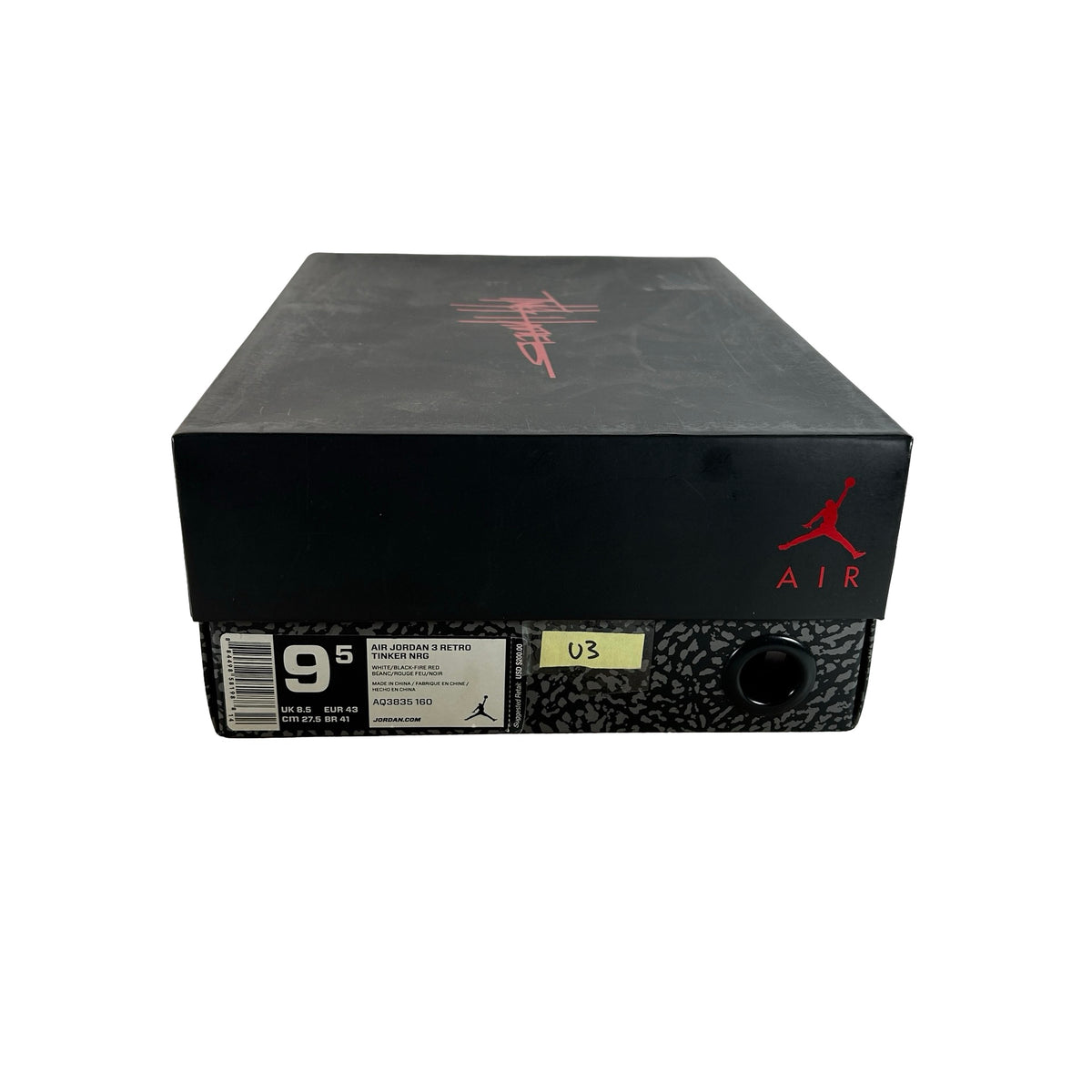 AQ3835 160 Jordan 3 Retro Tinker Hatfield [USED] - 9.5 M (Used3)