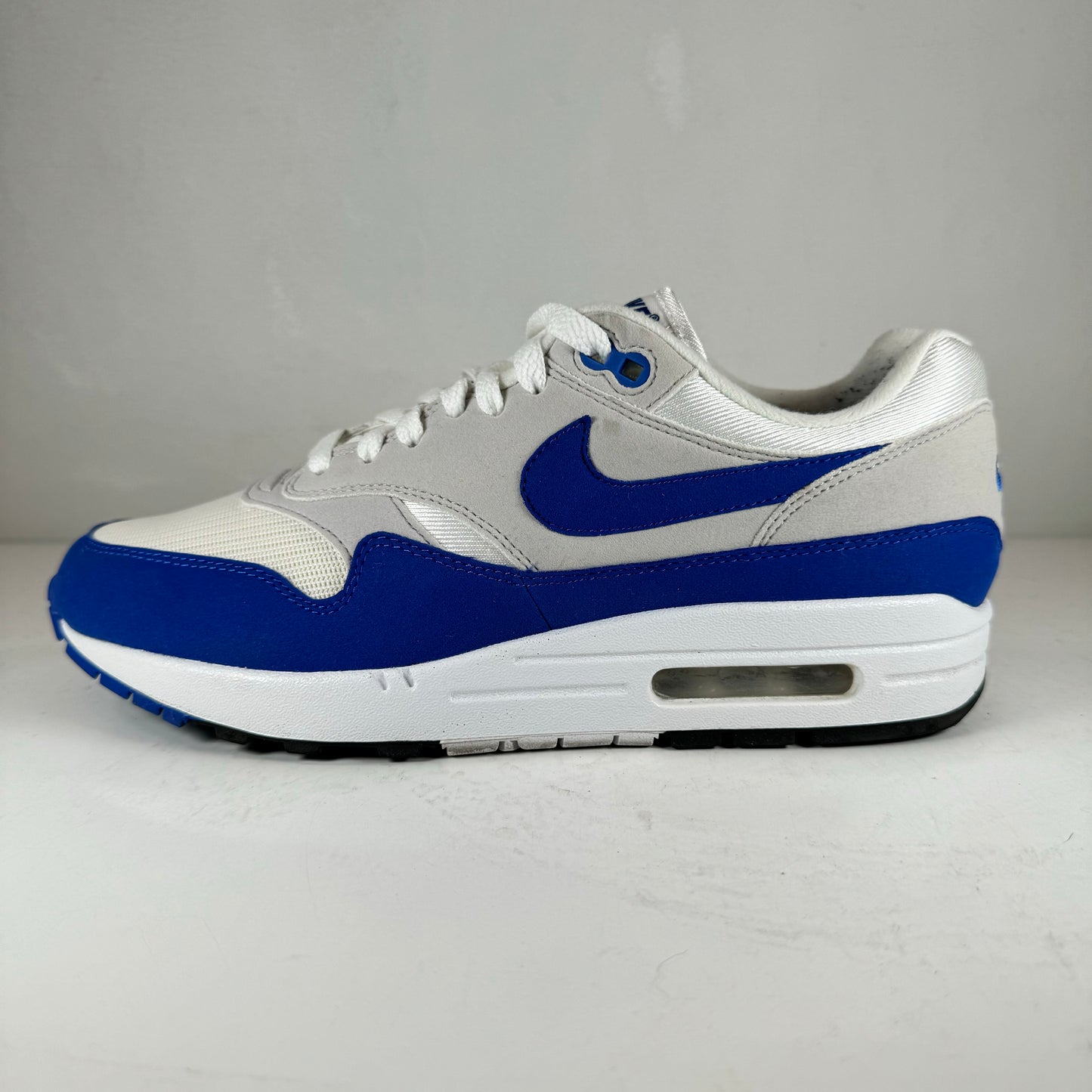 908375 102 Nike Air Max 1 Anniversary Royal (2017 Restock) [USED] - 8 M (Used)