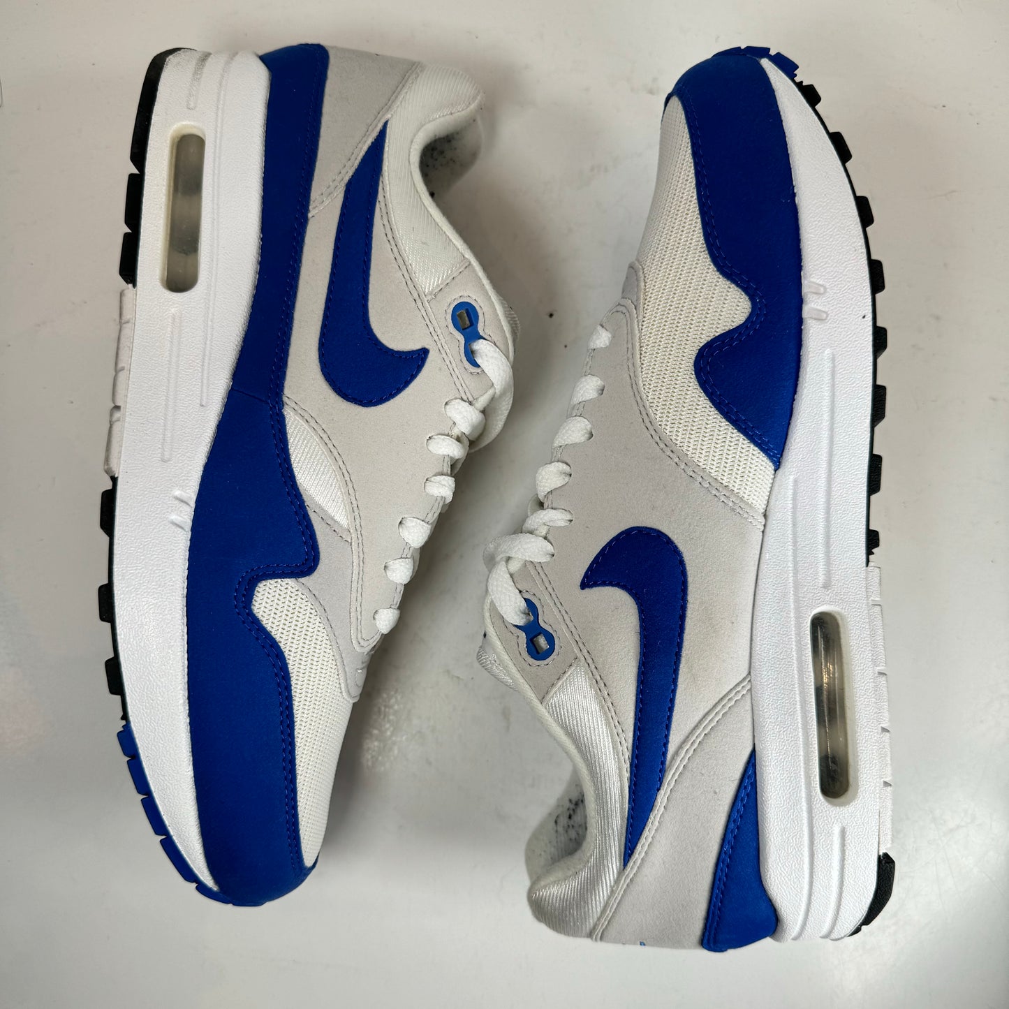 908375 102 Nike Air Max 1 Anniversary Royal (2017 Restock) [USED] - 8 M (Used)