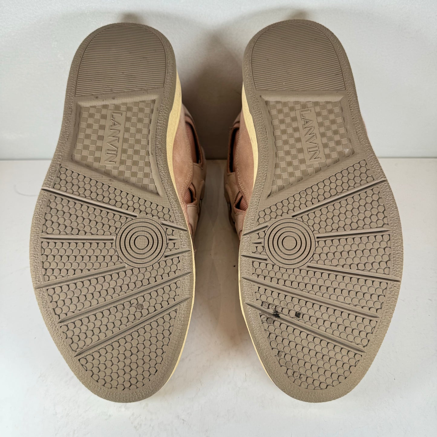 FM SKRK11 DRAG A2051 Lanvin Leather Curb Pink [USED] - 44 EU (Used) (No Box)