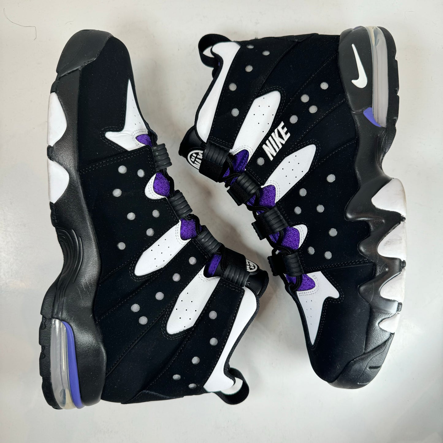 FQ8233 001 Nike Air Max 2 CB '94 OG Black White Purple [USED] - 11 M (Used)