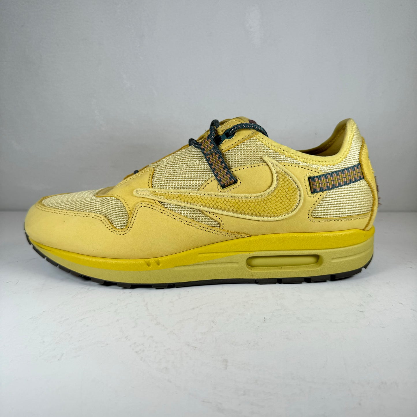 DO9392 700 Nike Air Max 1 Travis Scott Cactus Jack Saturn Gold [USED] - 11 M (Used) (No Box)