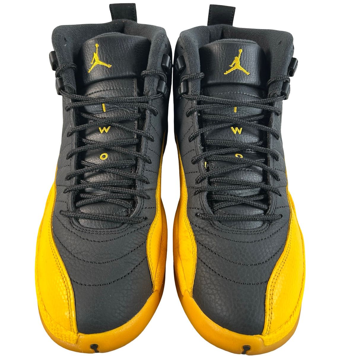 130690 070 Jordan 12 Black University Gold [USED] - 9 M (Used3)