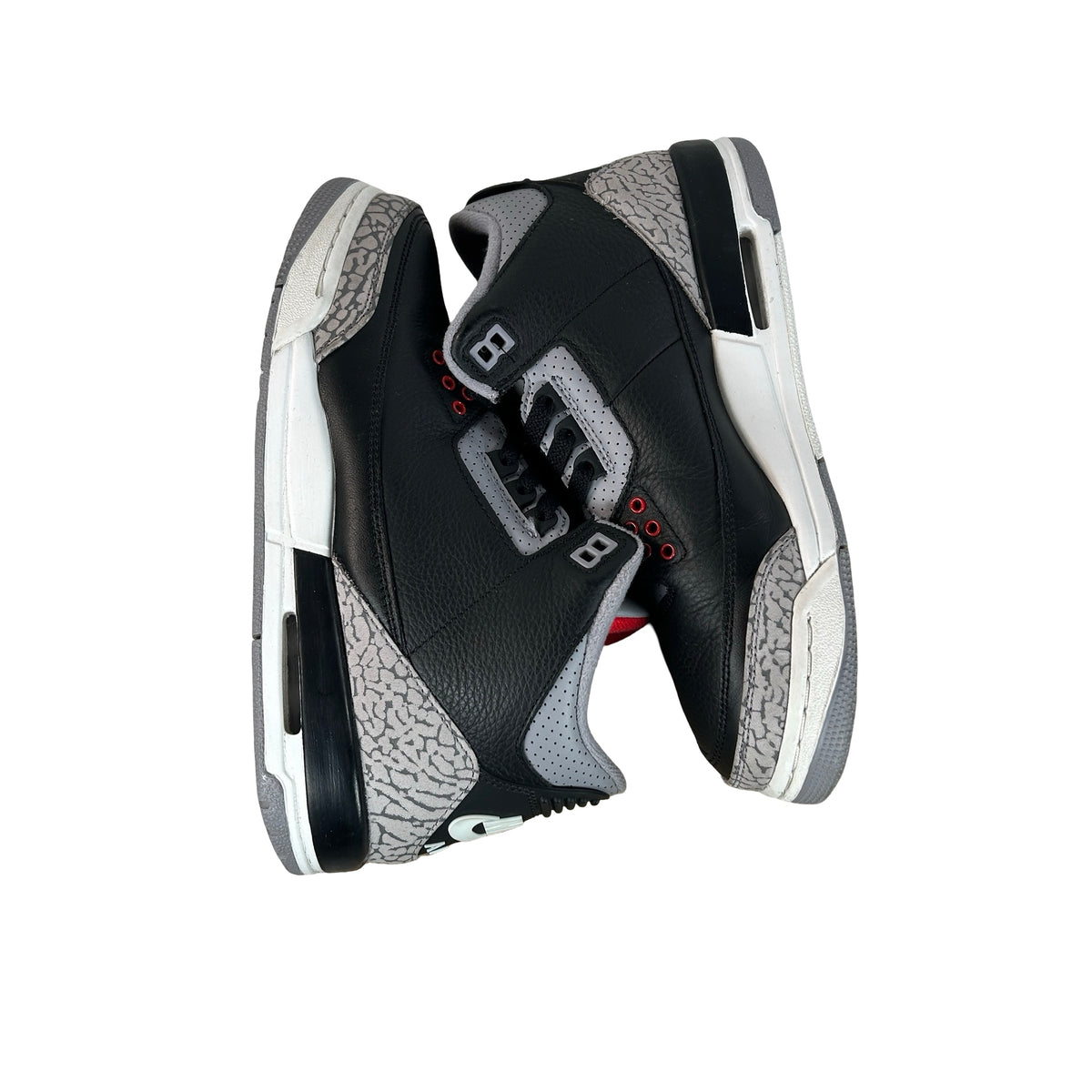 DM0967 010 Jordan 3 Retro Black Cement (2024) (GS) [USED] - 7 Y (Used6)