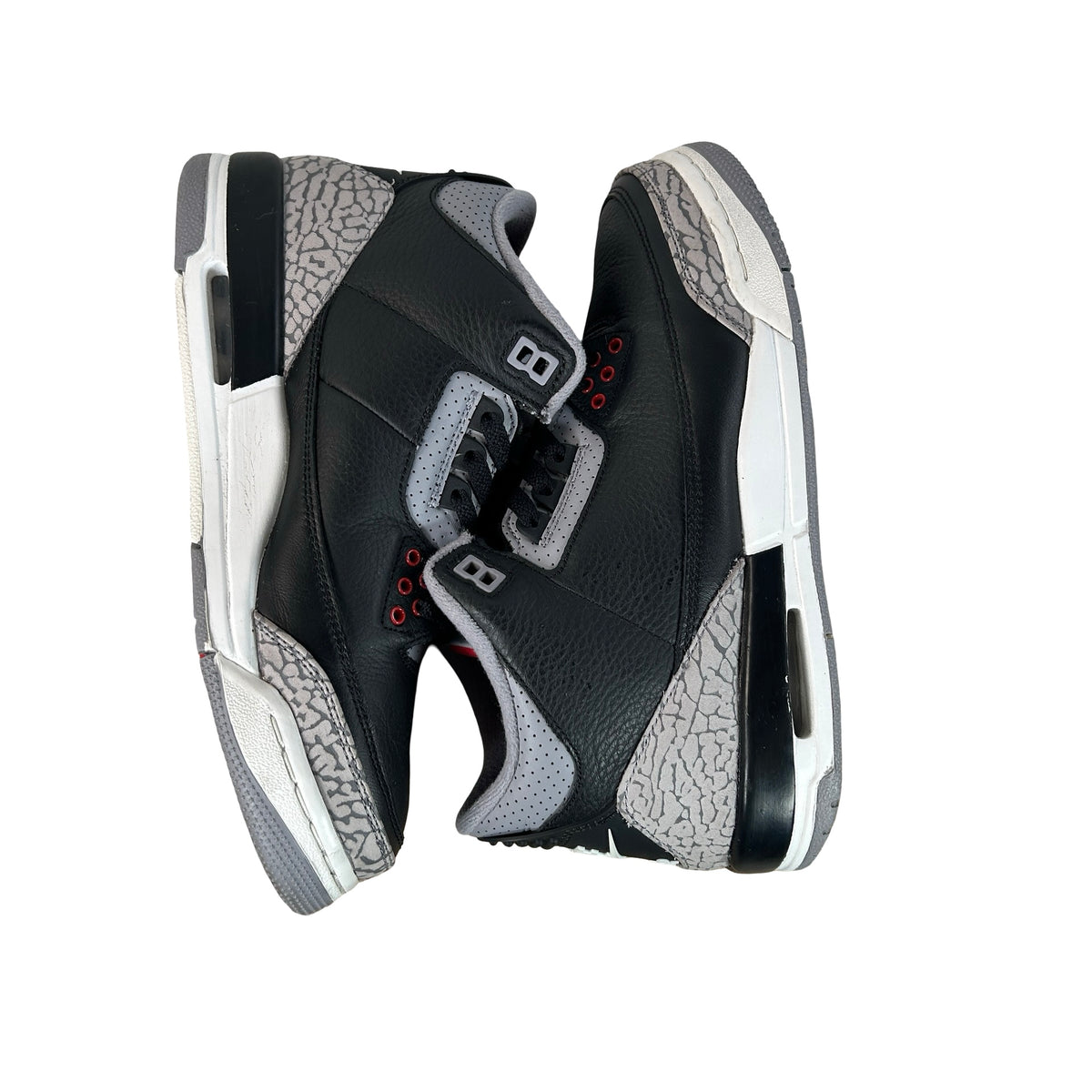 DM0967 010 Jordan 3 Retro Black Cement (2024) (GS) [USED] - 7 Y (Used6)