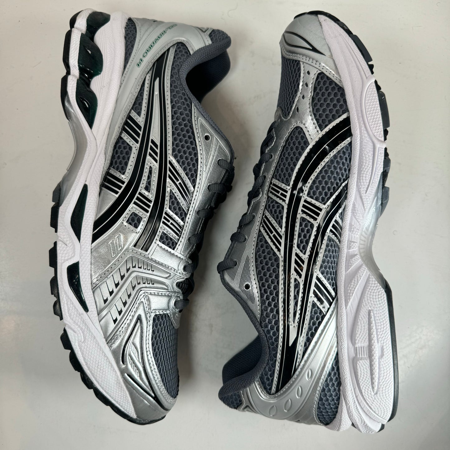1203A537 020 ASICS Gel-Kayano 14 Metropolis Jasper Green [USED] - 11.5 M (Used)