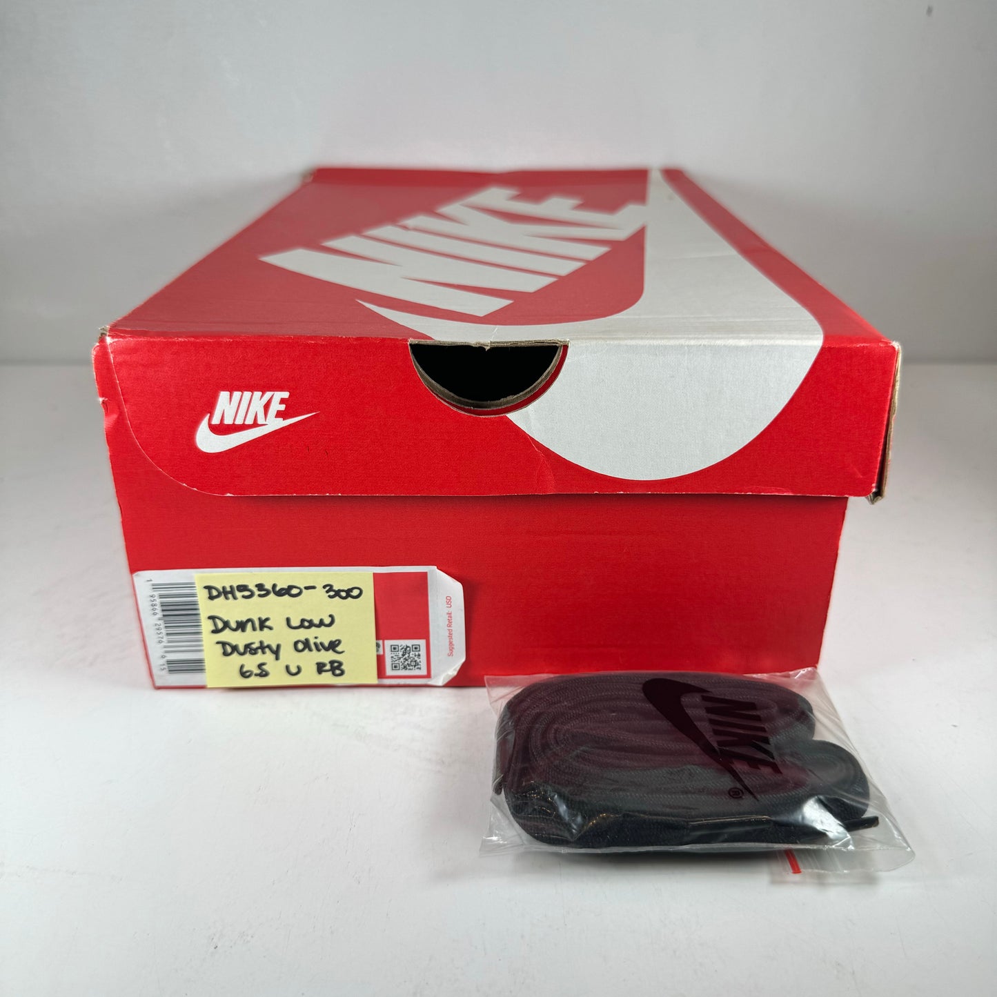 DH5360 300 Nike Dunk Low Dusty Olive (2021/2023) [USED] - 6.5 M (Used) (Replace Box)