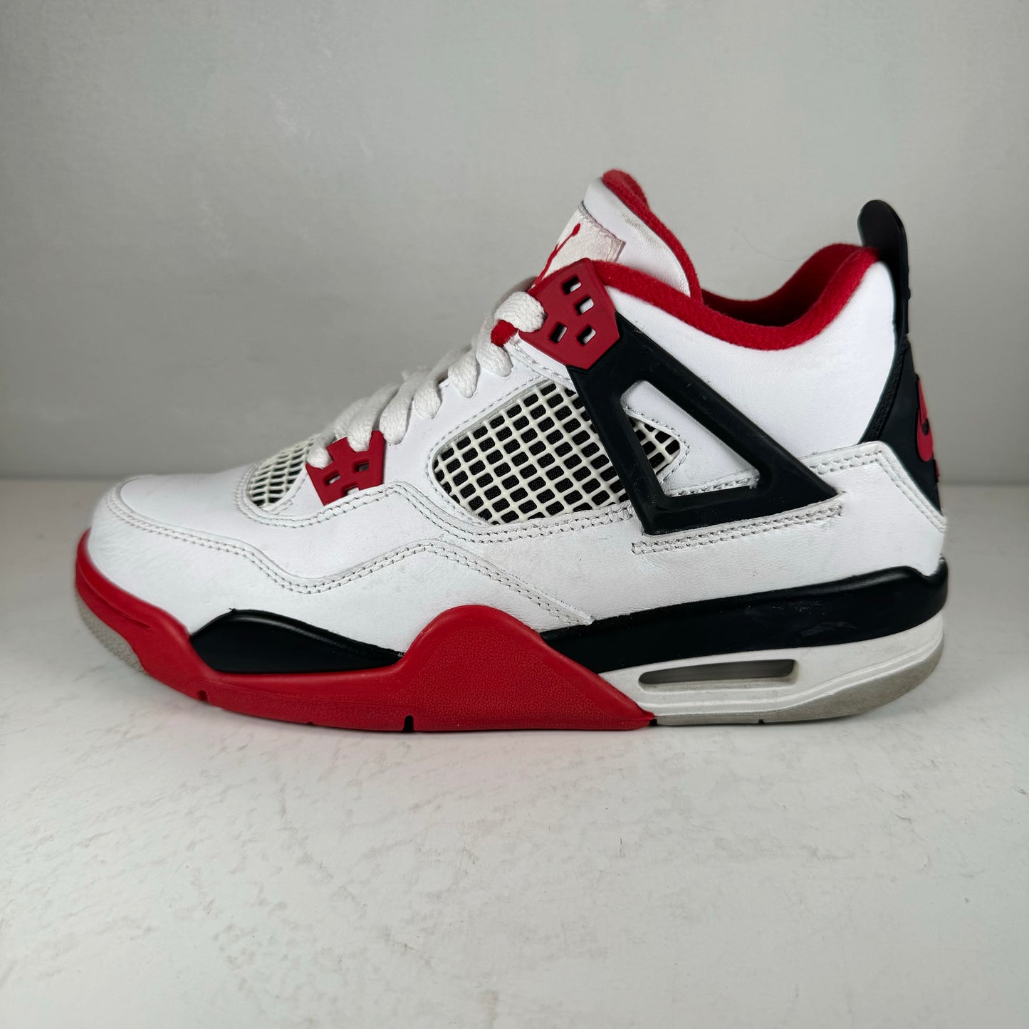 408452 160 Jordan 4 Retro Fire Red (2020) (GS) [USED] - 6 Y (Used) (Replace Box)
