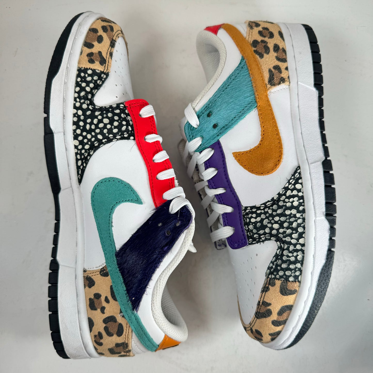 DN3866 100 Nike Dunk Low Safari Mix (Women's) [USED] - 7.5 (Used) (Replace Box)