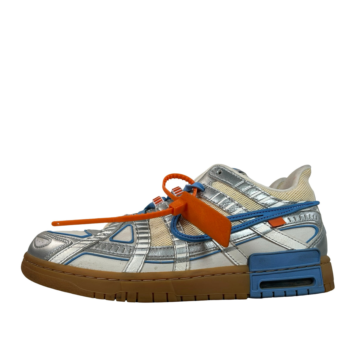 CU6015 100 Nike Air Rubber Dunk Off-White UNC [USED] - 11 M (Used) (No Box2)