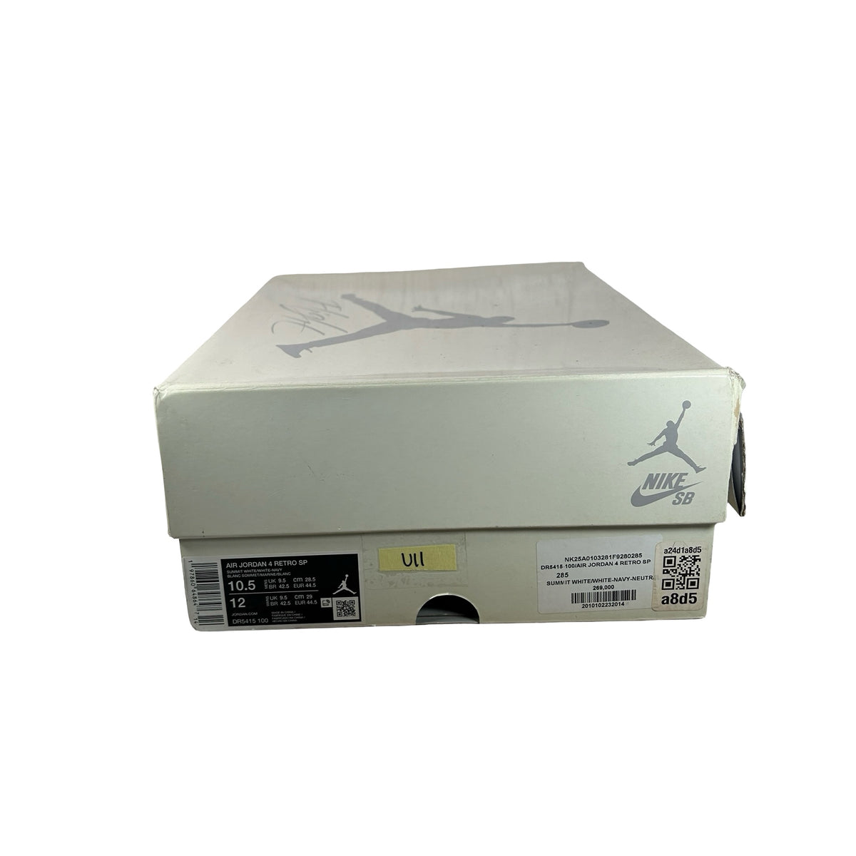 DR5415 100 Jordan 4 Retro SB Navy [USED] - 10.5 M (Used11)