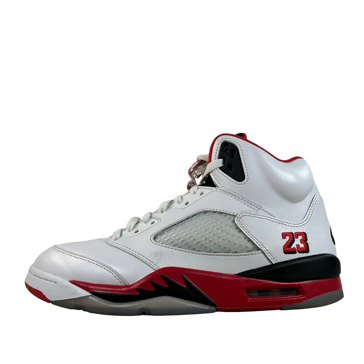 HQ7978 101 Jordan 5 Retro Fire Red Black Tongue (2025) [USED] - 10 M (Used4)