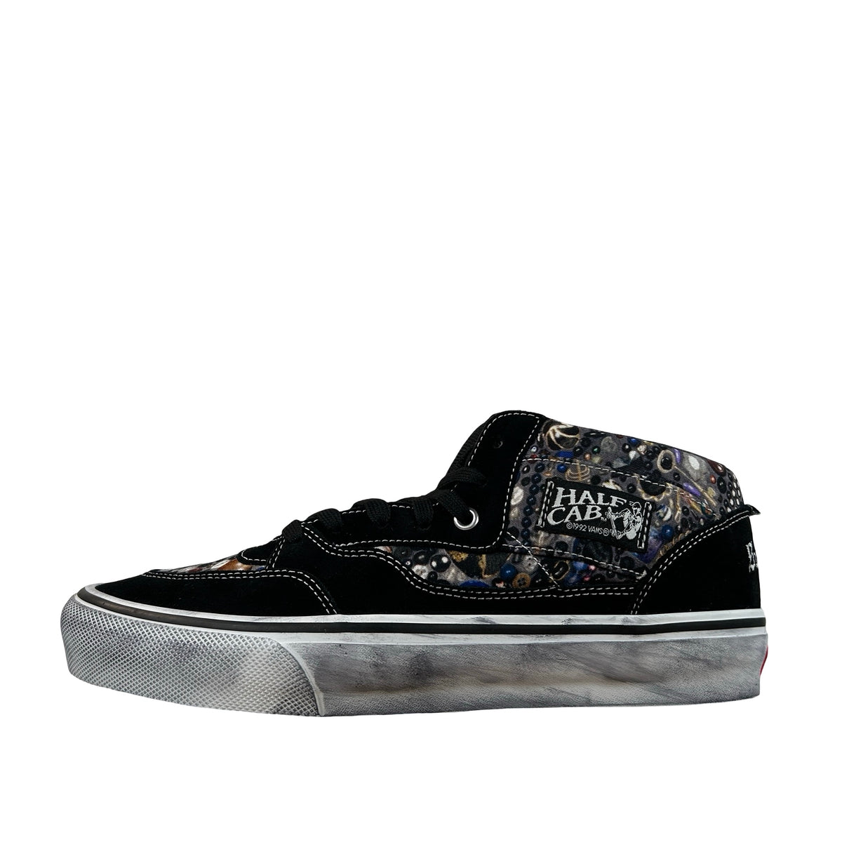 VN00112HBLU Vans Half Cab Supreme x Mike Kelley Black