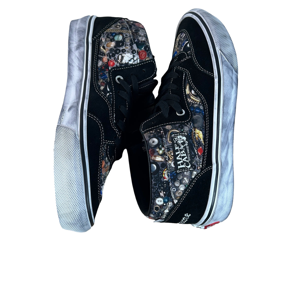 VN00112HBLU Vans Half Cab Supreme x Mike Kelley Black