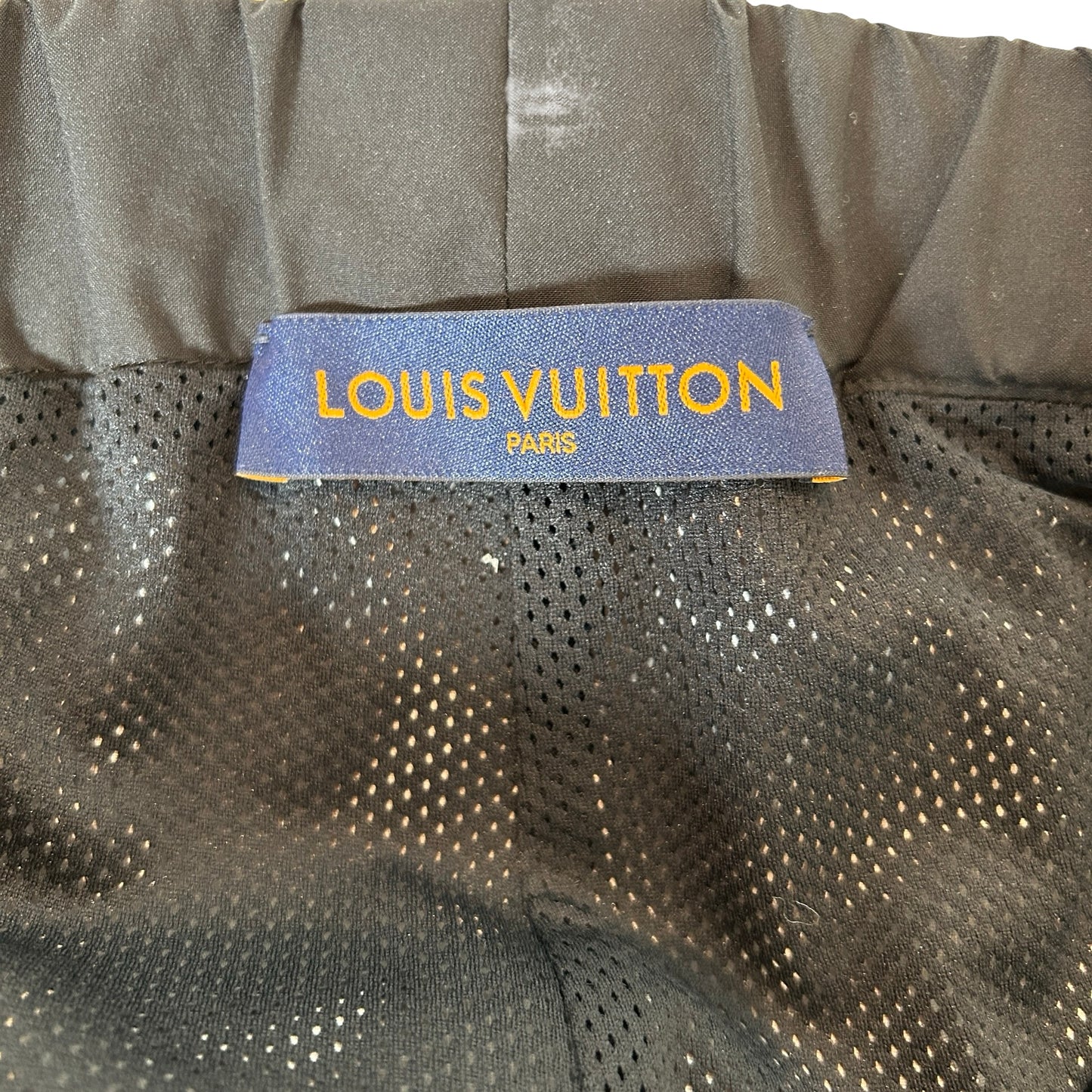 Louis Vuitton Black & Grey 2054 Monogram Heat Reflective Track Pants [USED] - 42 EU / 32 US (Used)