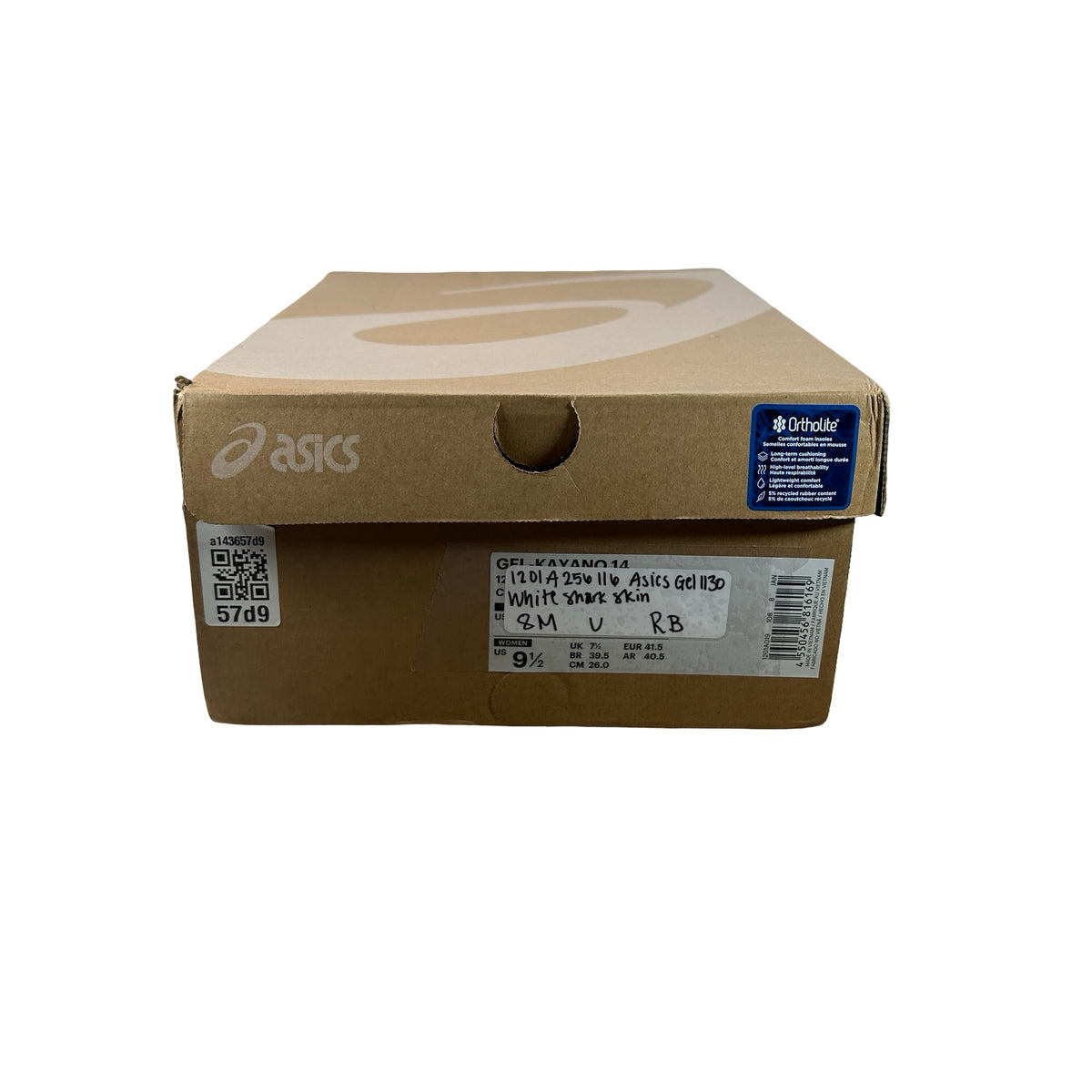1201A256 116 ASICS Gel-1130 White Shark Skin [USED] - 8 M (Used) (Replace Box)