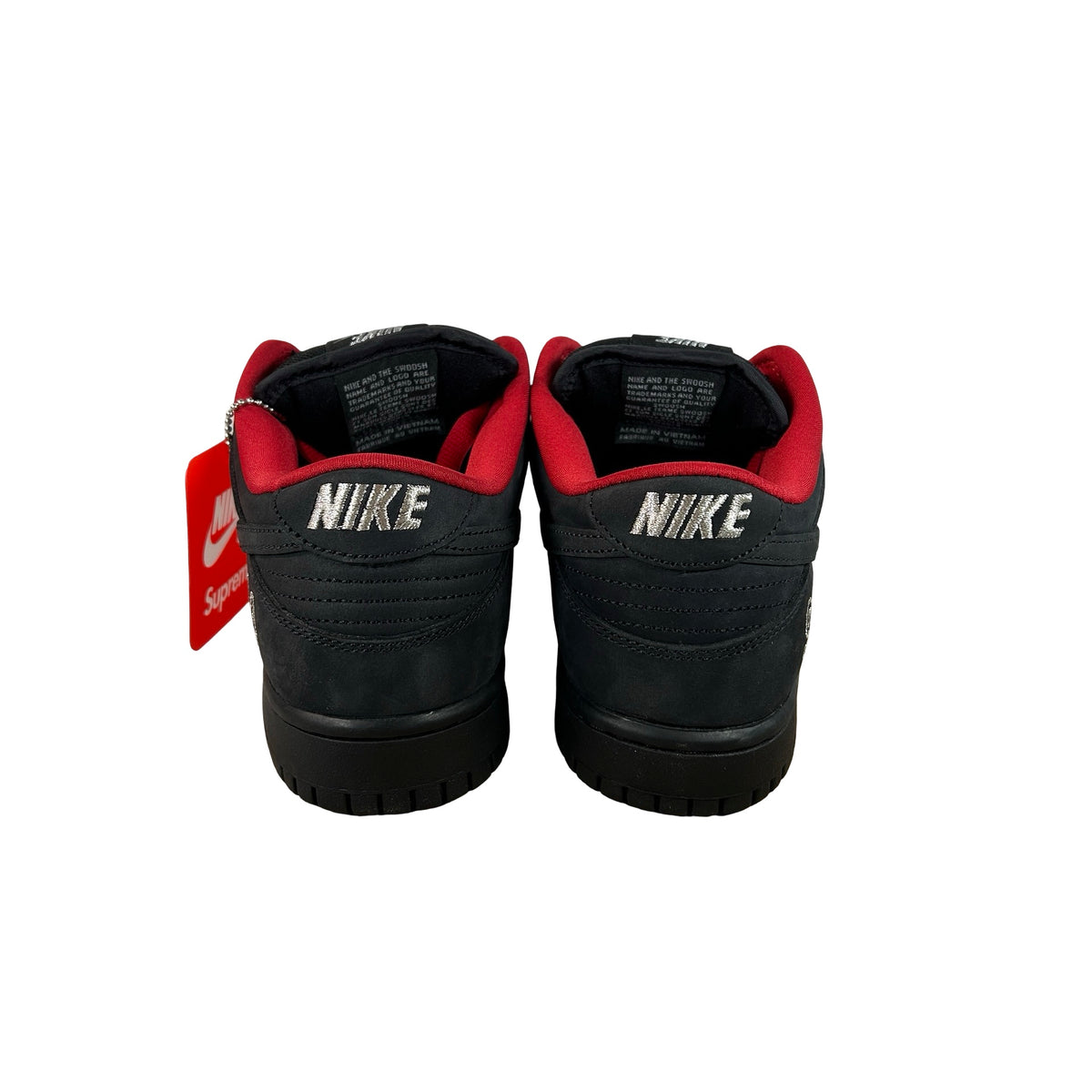 HQ8487 001 Nike SB Dunk Low Supreme 94 Black [USED] - 9 M (Used3)