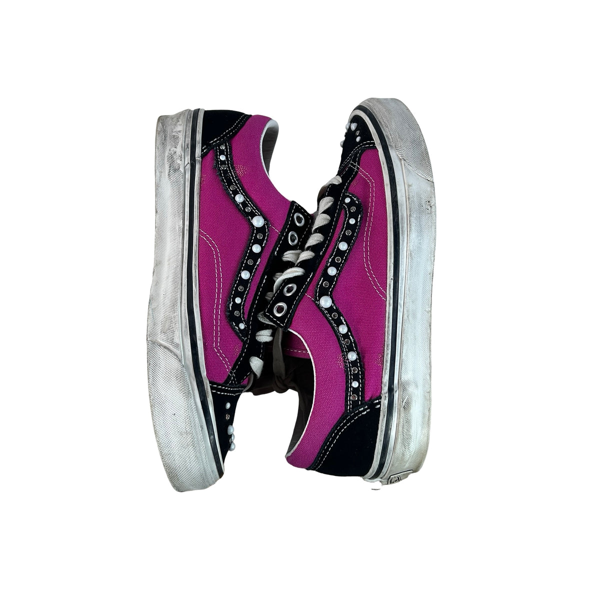 VN000E8VHLE Vans OTW Old Skool 36 Pearlized Pack Pink Black [USED] - 8.5 M (Used2)