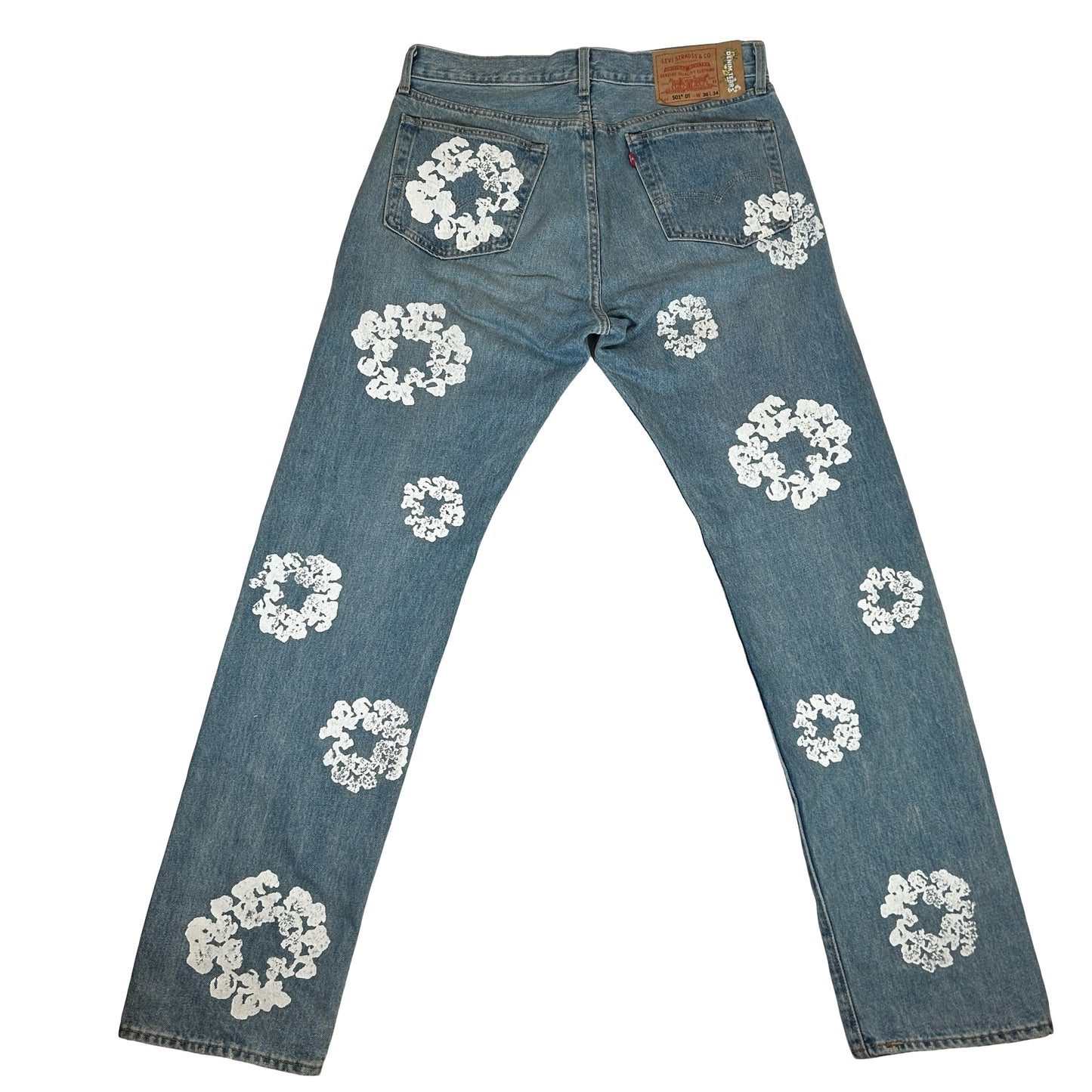 Denim Tears x Levi's Cotton Wreath Jean Light Wash [USED] - 36 x 34 (Used3)