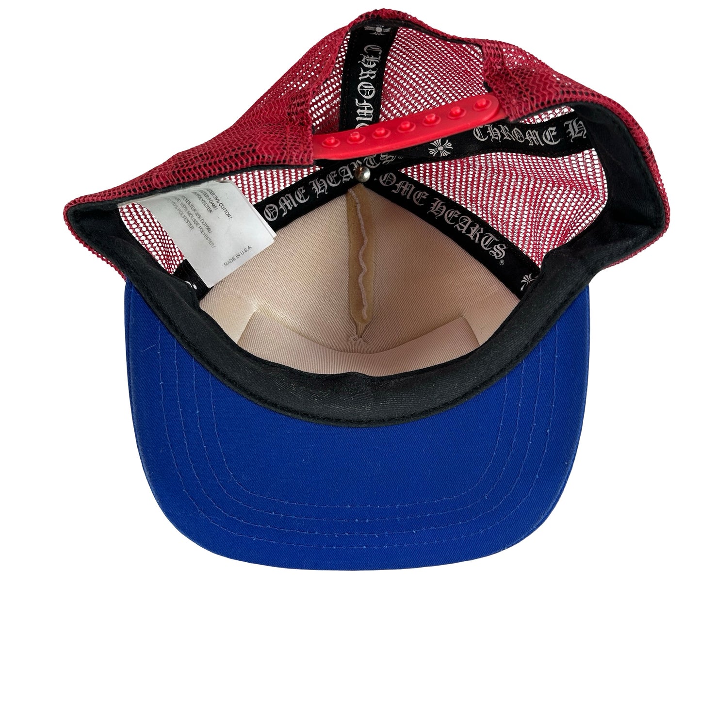 Chrome Hearts Trucker Hat Blue/Red/White [USED]