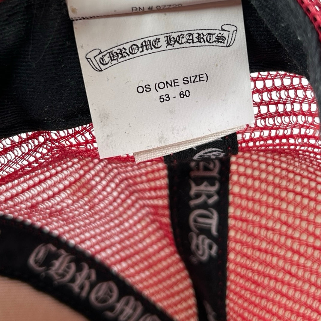 Chrome Hearts Trucker Hat Blue/Red/White [USED]
