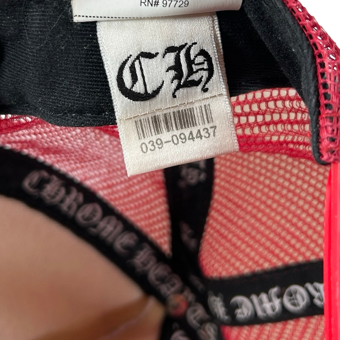 Chrome Hearts Trucker Hat Blue/Red/White [USED]