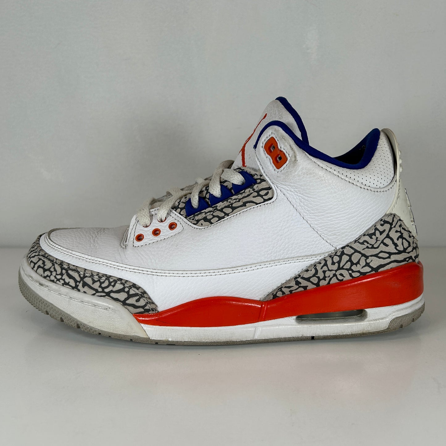 136064 148 Jordan 3 Retro Knicks [USED] - 9 M (Used) (No Box)