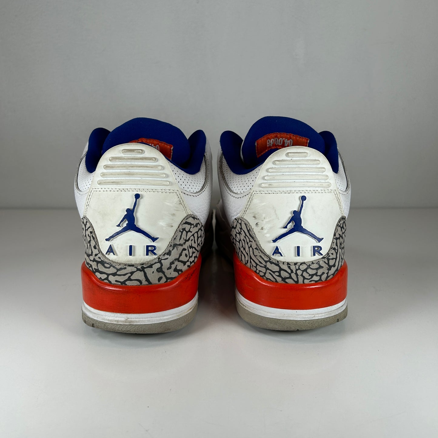 136064 148 Jordan 3 Retro Knicks [USED] - 9 M (Used) (No Box)