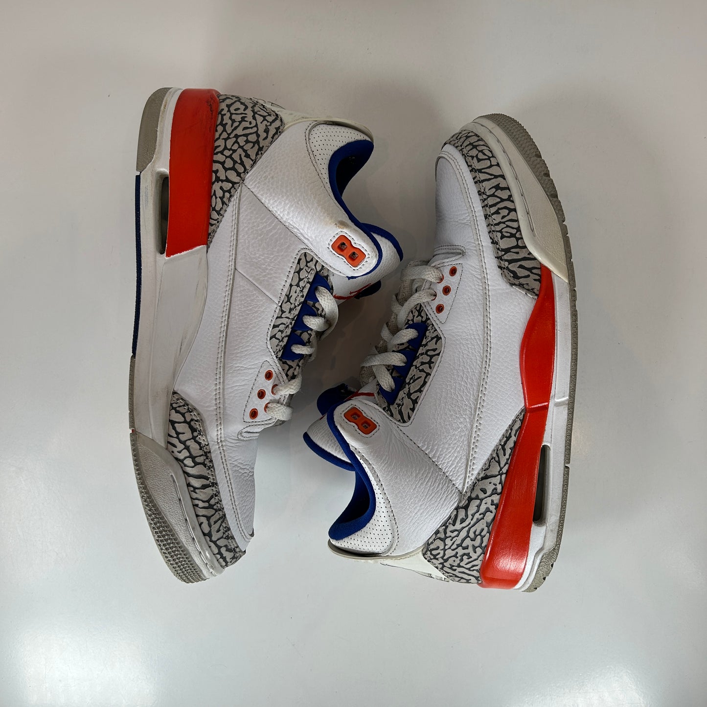 136064 148 Jordan 3 Retro Knicks [USED] - 9 M (Used) (No Box)