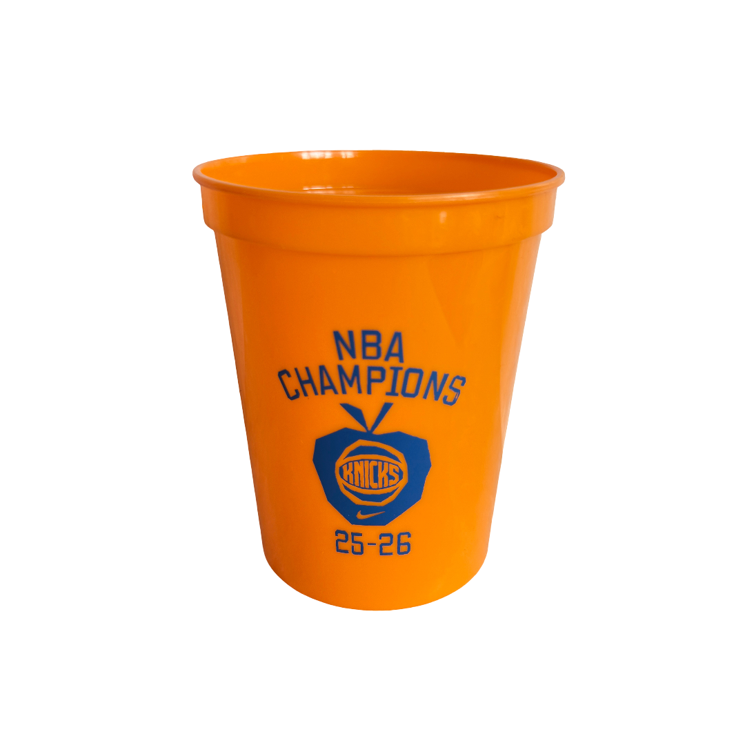 Nike New York Knicks '25-'26 NBA Champions Big Apple Plastic Cup