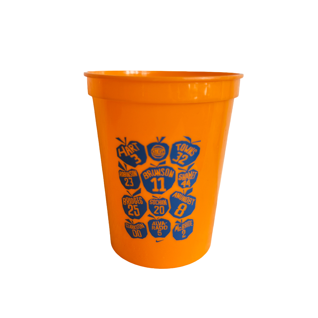 Nike New York Knicks '25-'26 NBA Champions Big Apple Plastic Cup