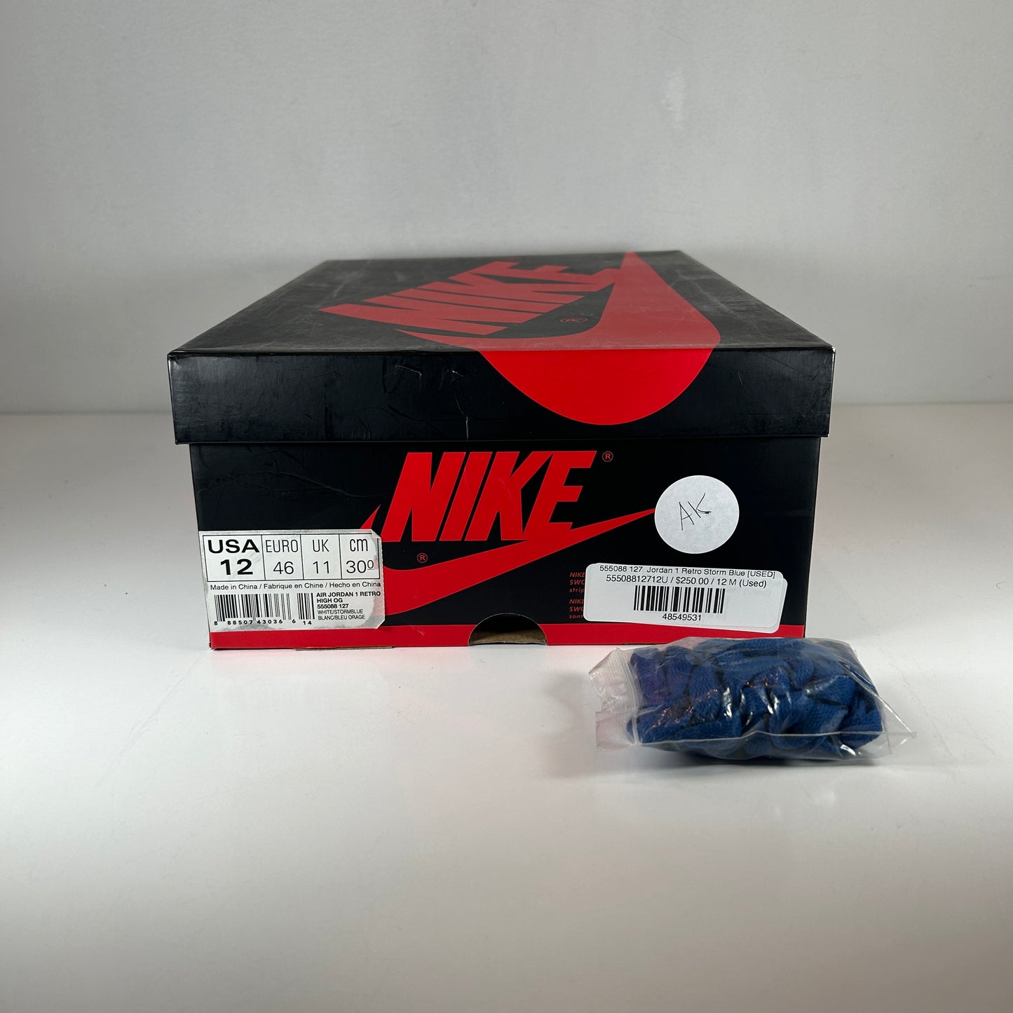 555088 127 Jordan 1 Retro Tormenta Azul