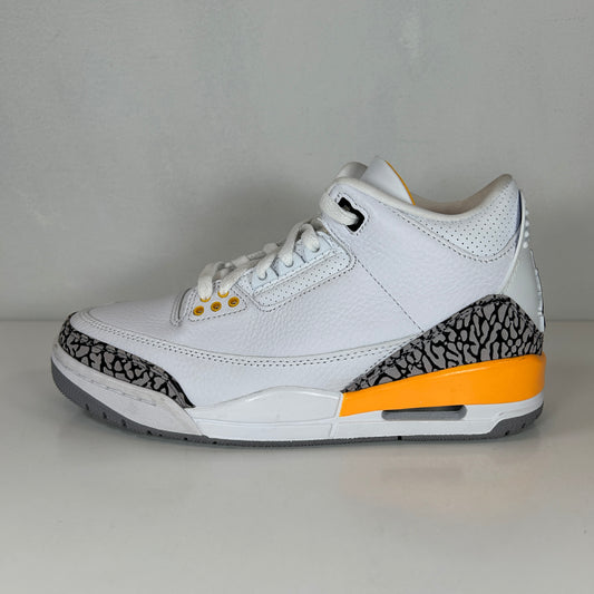 CK9246 108 Jordan 3 Retro Laser Orange (Women's) [USED] - 7 W (Used) (No Box)