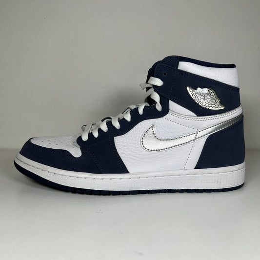 DC1788 100 Jordan 1 Co.JP Midnight Navy 2020 [USED] - 9.5 M (Used)