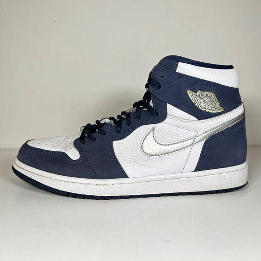 DC1788 100 Jordan 1 Co.JP Midnight Navy 2020 [USED] - 10.5 M (Used) (No Box)