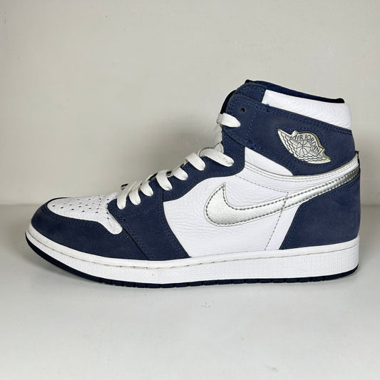 DC1788 100 Jordan 1 Co.JP Midnight Navy 2020 [USED] - 10 M (Used) (Replace Box)