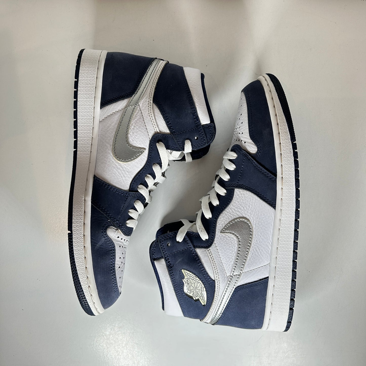 DC1788 100 Jordan 1 Co.JP Midnight Navy 2020 [USED] - 10 M (Used) (Replace Box)